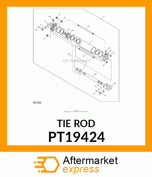 TIE ROD PT19424