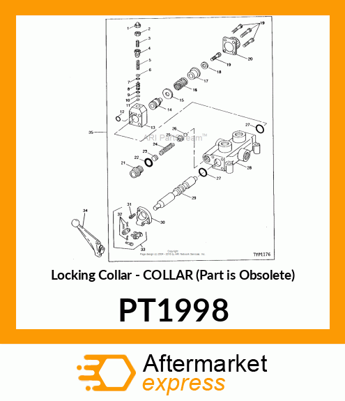 Locking Collar - COLLAR (Part is Obsolete) PT1998