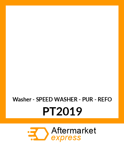 Washer - SPEED WASHER - PUR - REFO PT2019