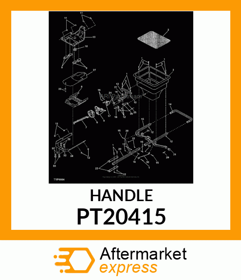 Handle PT20415