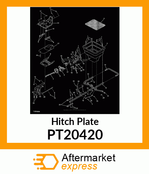 Hitch Plate PT20420