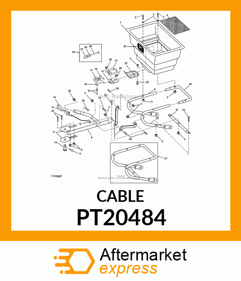 CONTROL CABLE PT20484