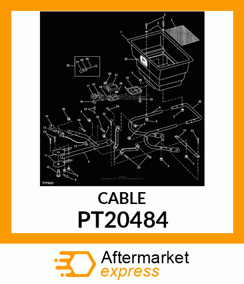 CONTROL CABLE PT20484