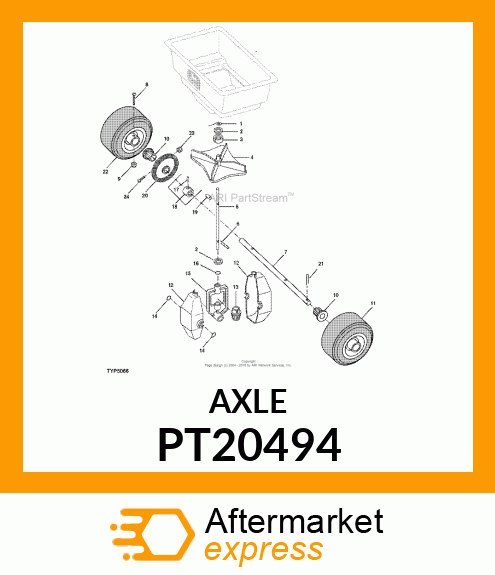 AXLE PT20494