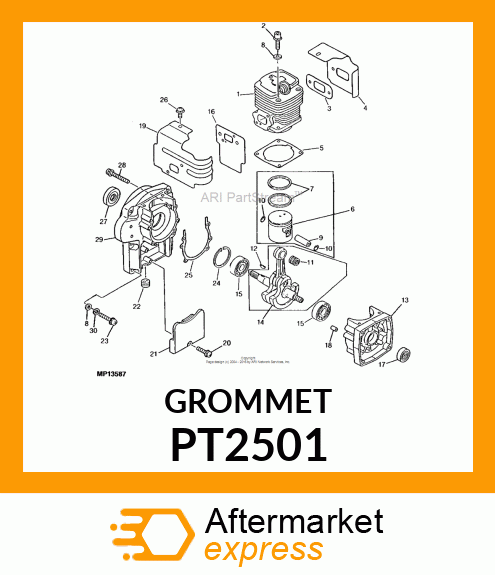 Grommet - GROMMET PT2501