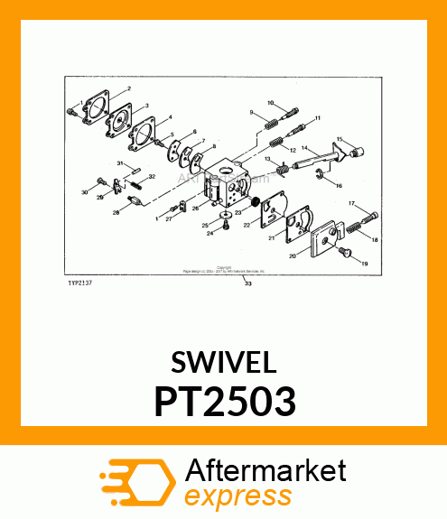 Swivel - SWIVEL PT2503