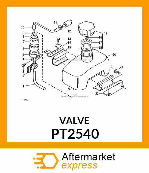 Hand Operated Valve PT2540