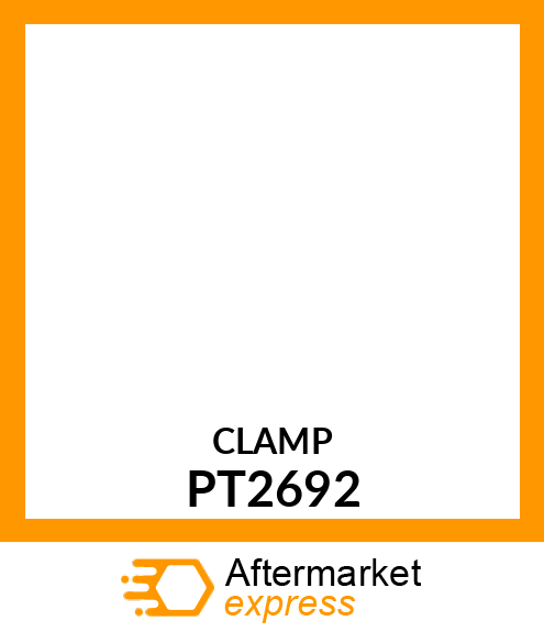 Clamp - CLAMP, FLEXIBLE PIPE PT2692