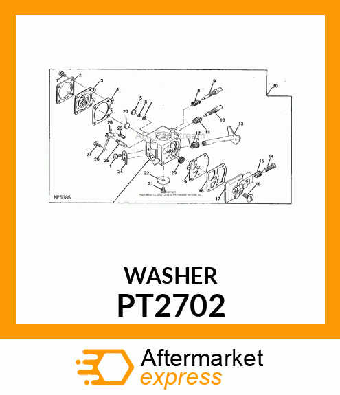 Valve - VALVE, THROTTLE PT2702