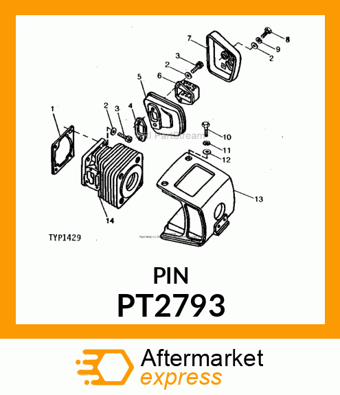 Cylinder - 40V CYLINDER - PUR (Part is Obsolete) PT2793