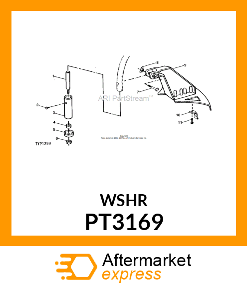 Washer - WASHER, ARBOR (Part is Obsolete) PT3169