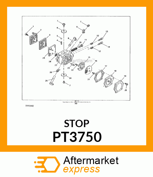 Stop - STOP, THROTTLE-PUR PT3750