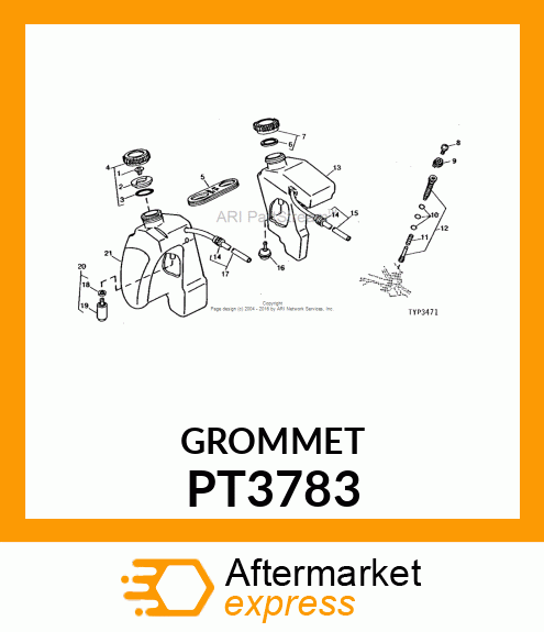 Retainer - CONNECTOR-PUR PT3783