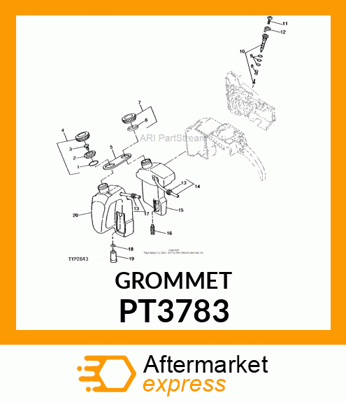 Retainer - CONNECTOR-PUR PT3783