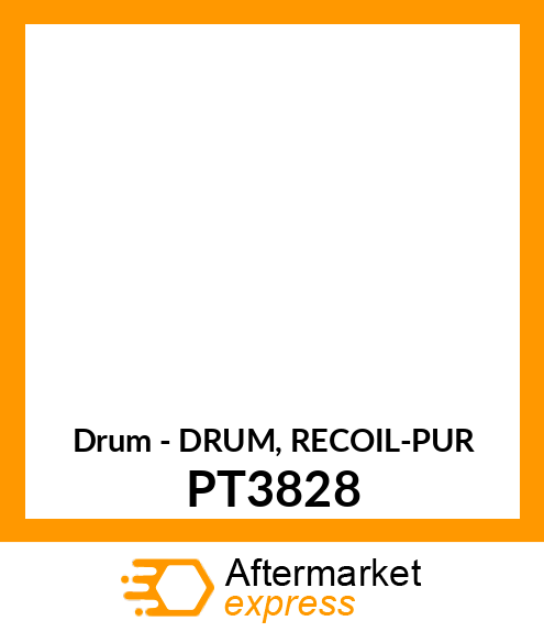 Drum - DRUM, RECOIL-PUR PT3828