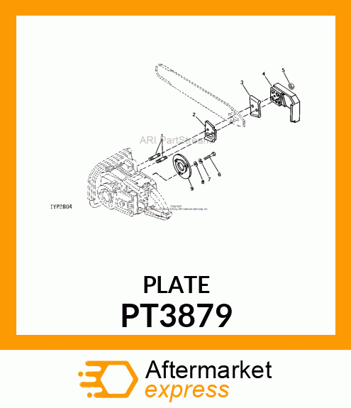 Plate PT3879