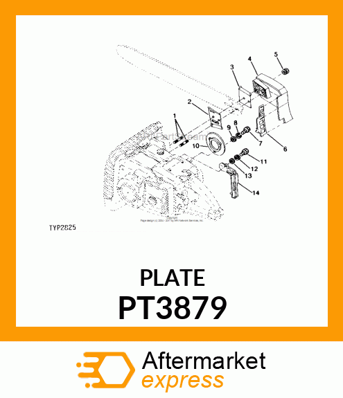 Plate PT3879