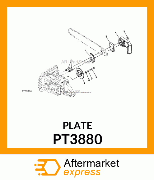 Plate PT3880