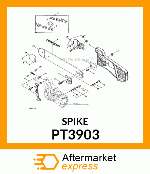 Spike - SPIKE BUMPER-PUR (Part is Obsolete) PT3903