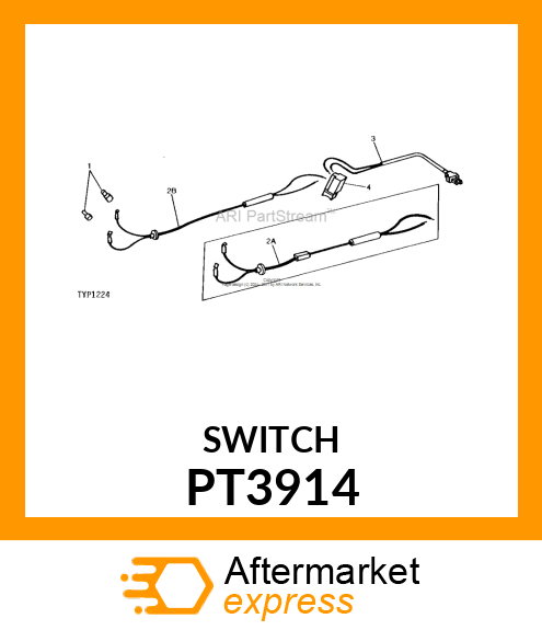 Switch - SWITCH, ON/OFF (Part is Obsolete) PT3914