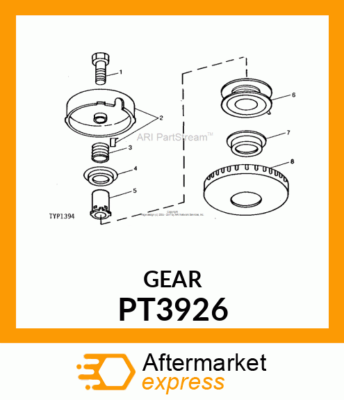 Gear - GEAR, DRIVE PT3926