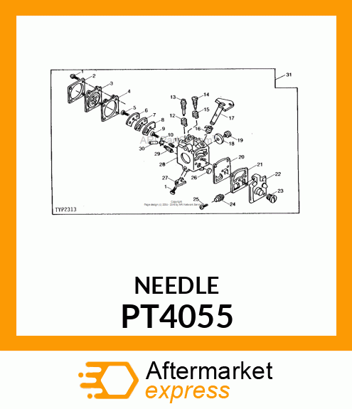 Needle - NEEDLE, IDLE PT4055