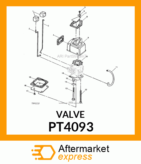 Valve - VALVE, REED PT4093