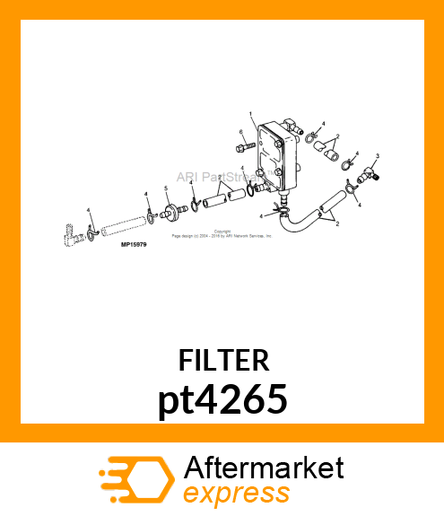 FUEL FILTER, FILTER, FUEL pt4265