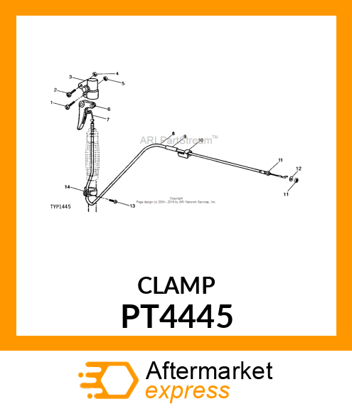 Clamp - CLAMP PT4445