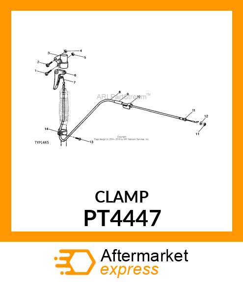 Clamp - CLAMP PT4447