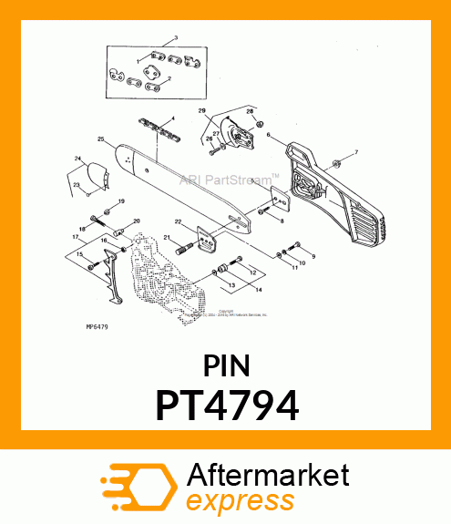 Rivet - RIVET, CHAIN SAW BARS PT4794