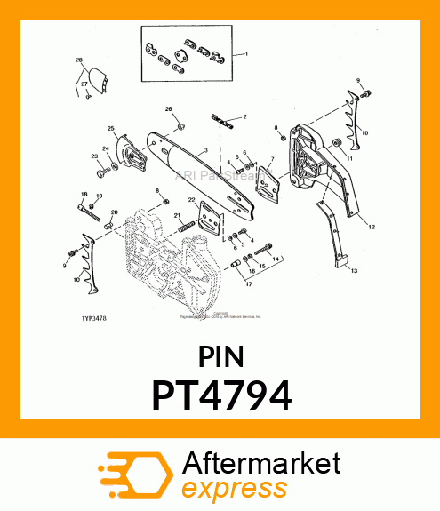 Rivet - RIVET, CHAIN SAW BARS PT4794