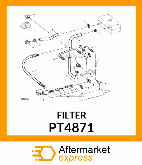 Filter Element - FILTER ELEMENT PT4871