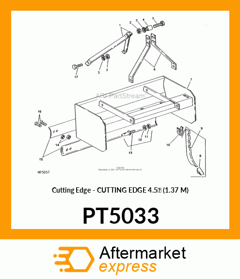 Cutting Edge - CUTTING EDGE 4.5' (1.37 M) PT5033