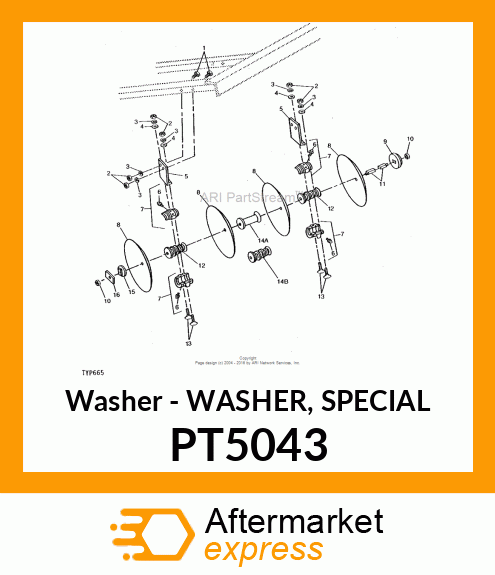 Washer - WASHER, SPECIAL PT5043