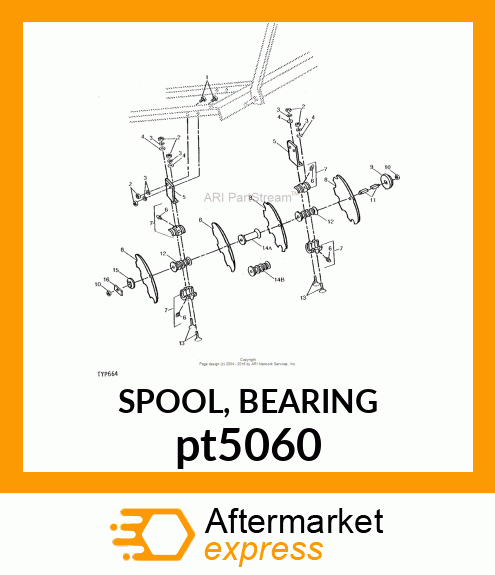 SPOOL, BEARING pt5060