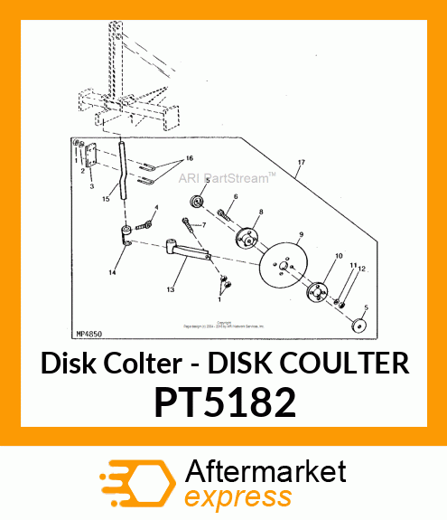 Disk Colter - DISK COULTER PT5182