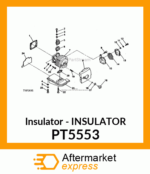 Insulator - INSULATOR PT5553