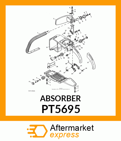 Absorber - CUSHION (Part is Obsolete) PT5695