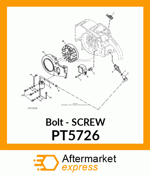 Bolt - SCREW PT5726