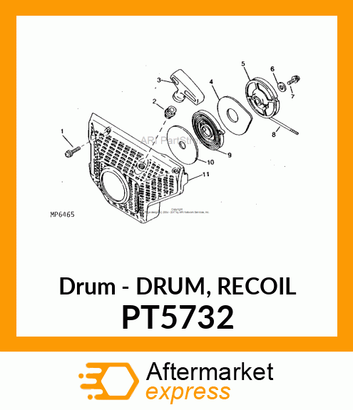 Drum - DRUM, RECOIL PT5732