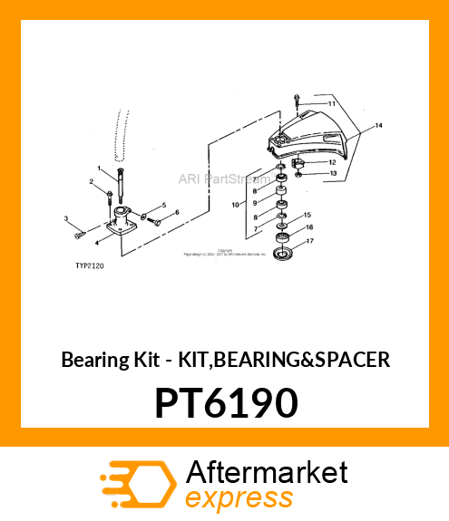 Bearing Kit PT6190