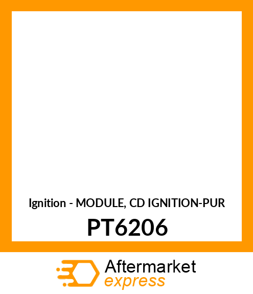 Ignition - MODULE, CD IGNITION-PUR PT6206