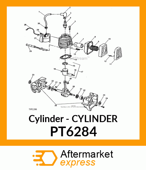 Cylinder PT6284