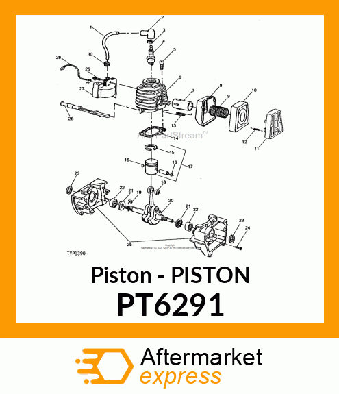 Piston PT6291