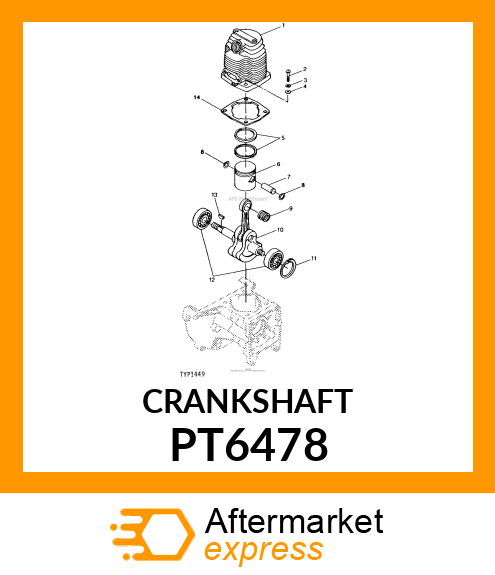 Crankshaft PT6478