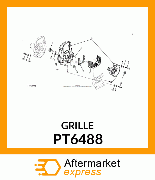 Grille - GRILLE PT6488