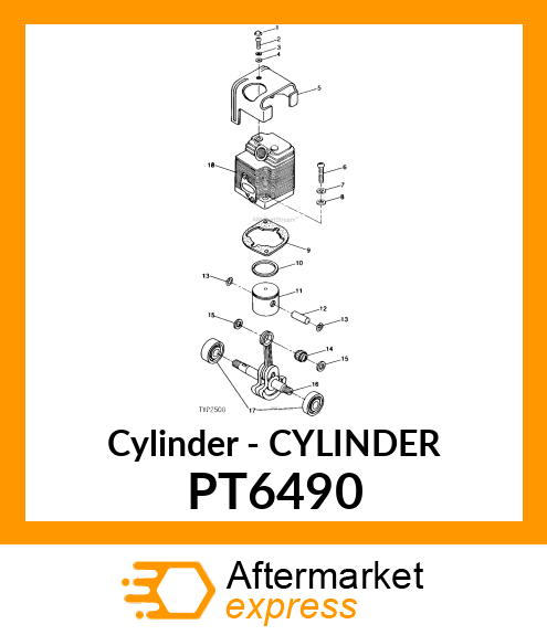 Cylinder - CYLINDER PT6490