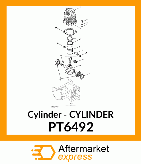 Cylinder PT6492