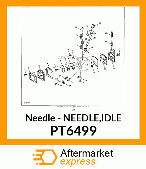 Needle - NEEDLE,IDLE PT6499